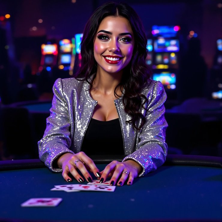 Mobile slots and live-dealer games interface